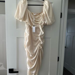 ASTR the label - cream dress - size small. Never worn.